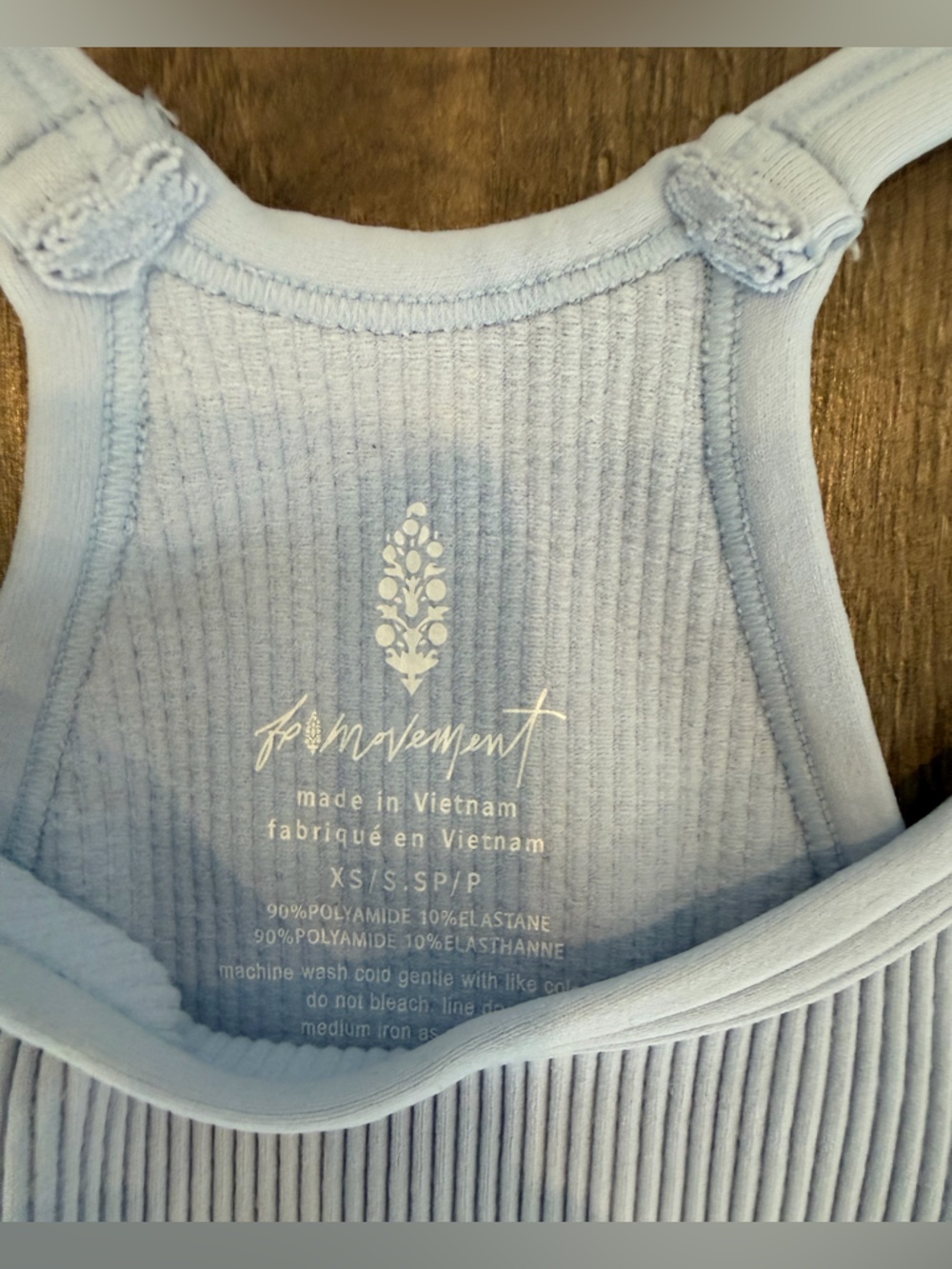 Free People Movement women’s XS Teal Tank - Picture 3 of 4